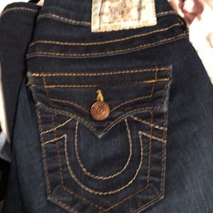 True Religion Mid Rise Skinny Jeans